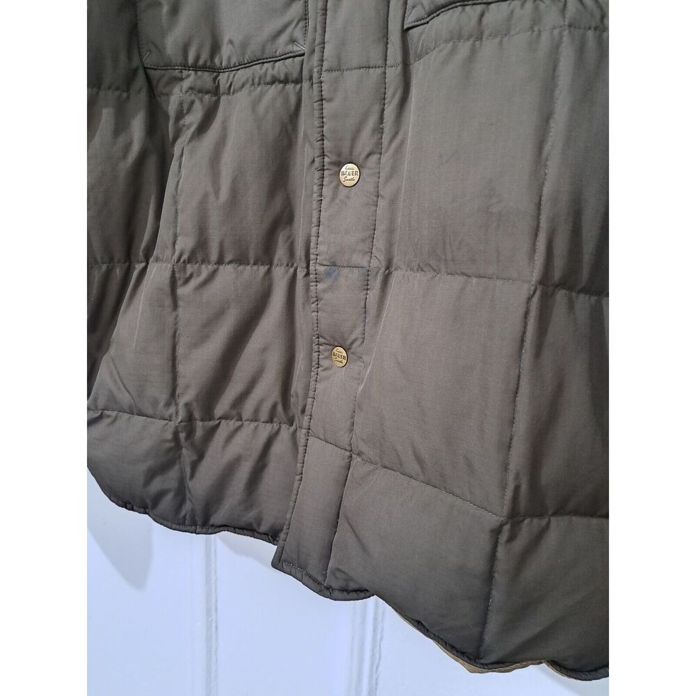 Eddie Bauer mens large brown jacket puffer goose down YUKON ARISTOCRAT PREMIUM - Picture 3 of 9